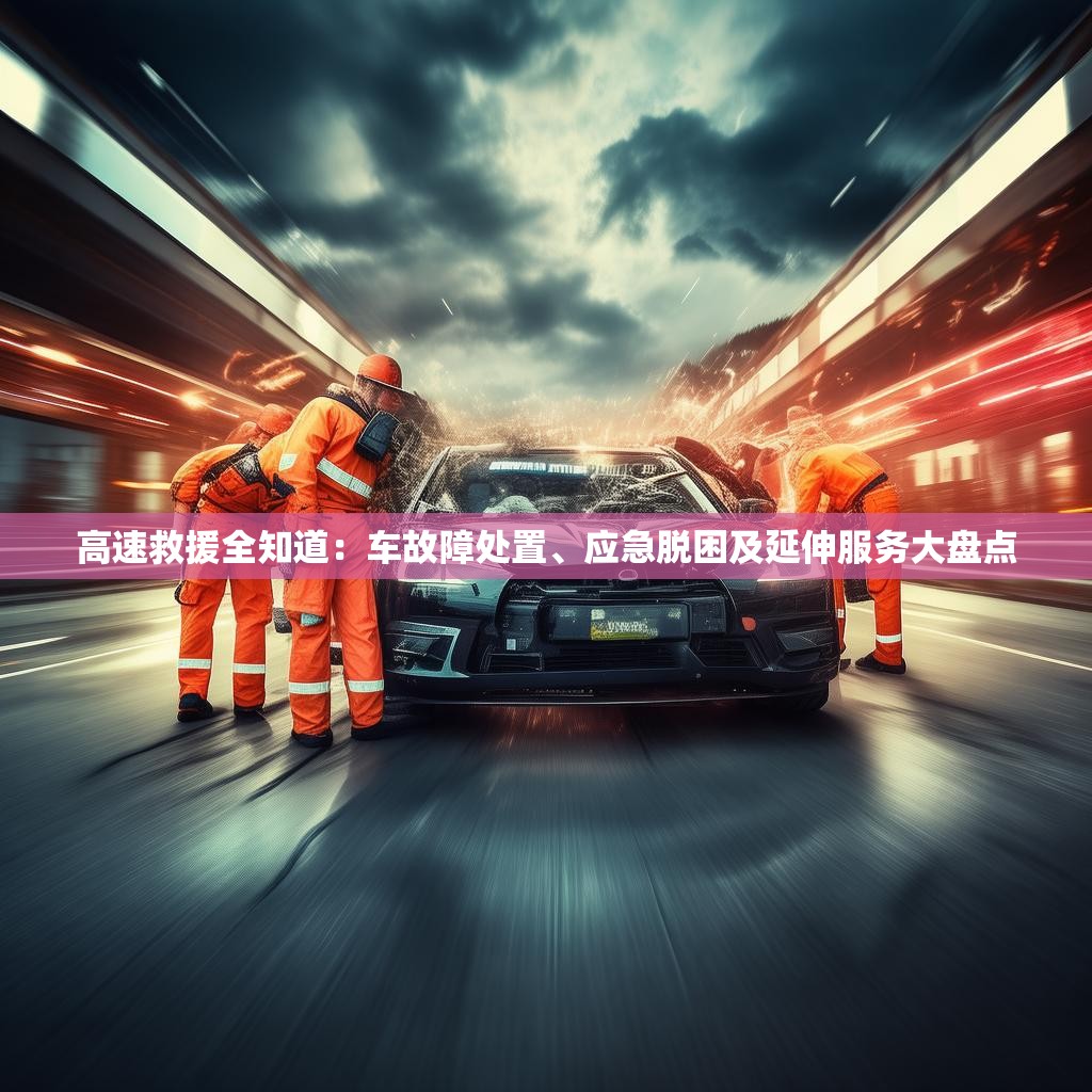 高速救援全知道：车故障处置、应急脱困及延伸服务大盘点