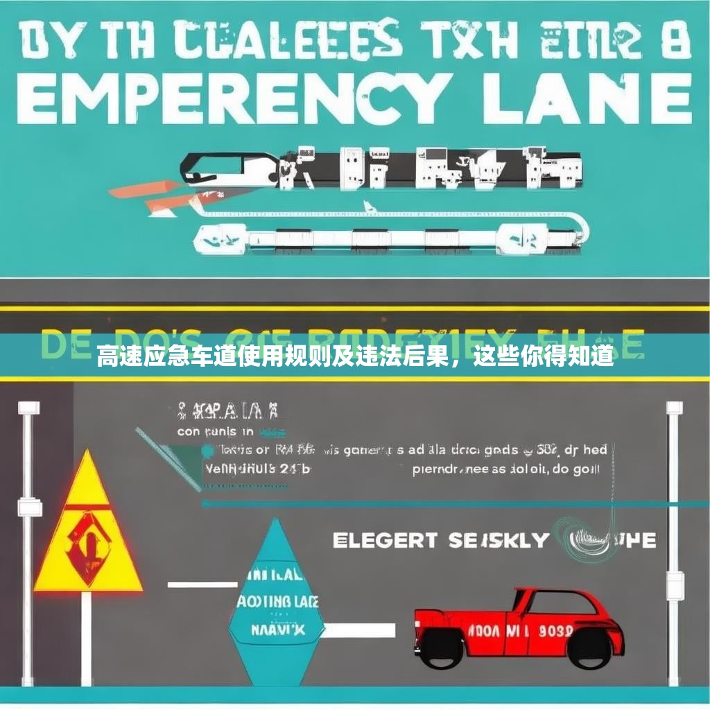 高速应急车道使用规则及违法后果,这些你得知道