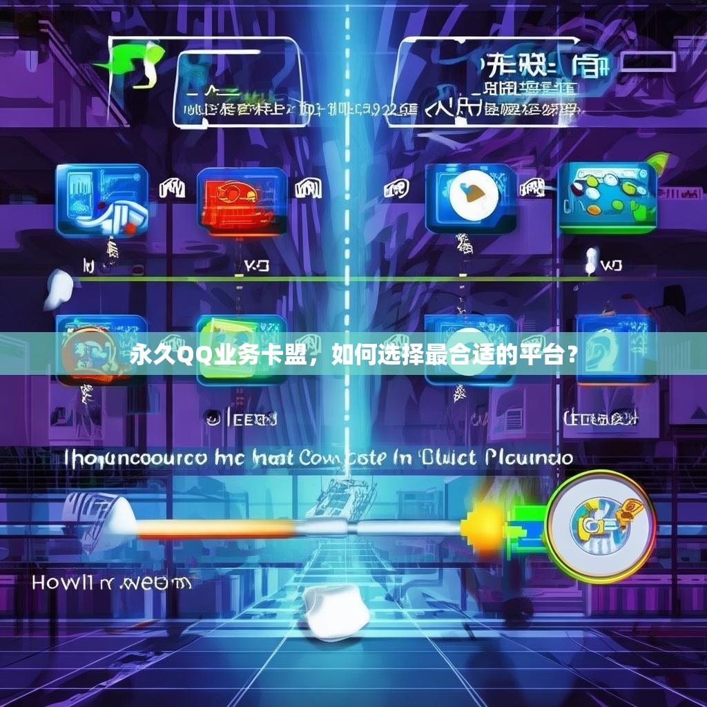 永久QQ业务卡盟,如何选择最合适的平台?