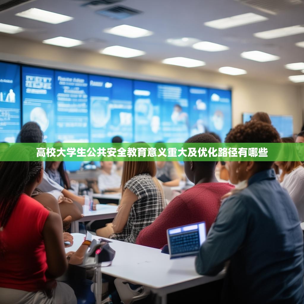 高校大学生公共安全教育意义重大及优化路径有哪些