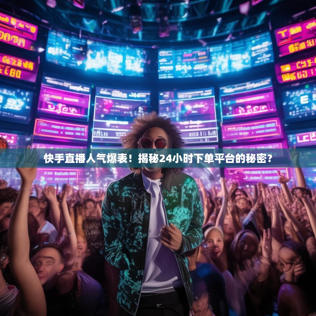 快手直播人气爆表!揭秘24小时下单平台的秘密?