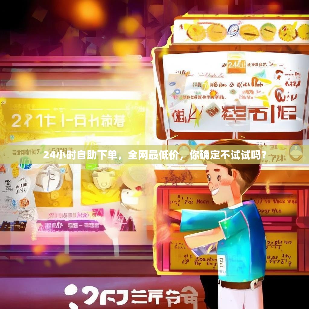 24小时自助下单,全网最低价,你确定不试试吗?