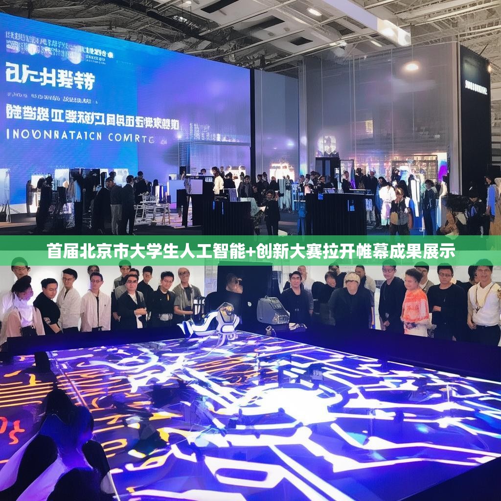 首届北京市大学生人工智能+创新大赛拉开帷幕成果展示