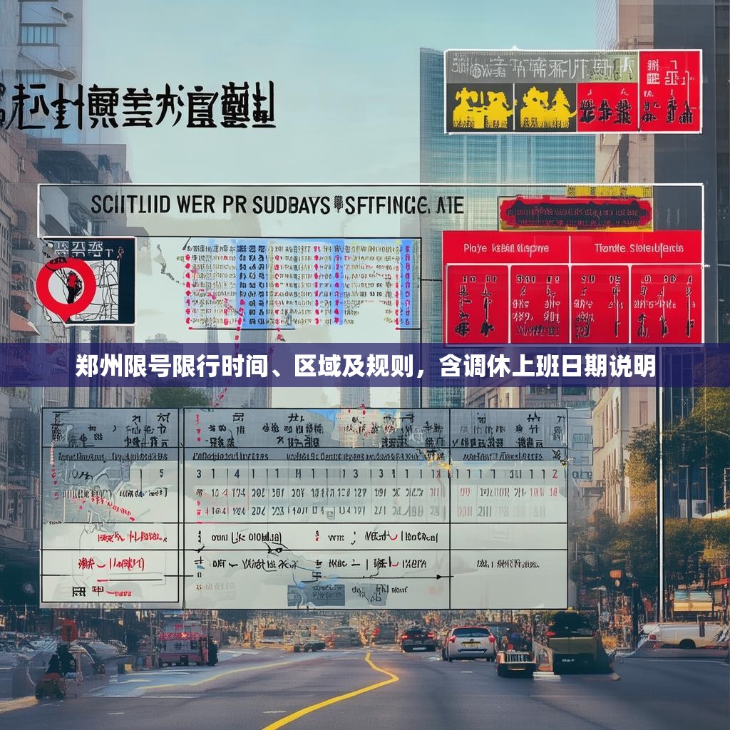 郑州限号限行时间、区域及规则，含调休上班日期说明