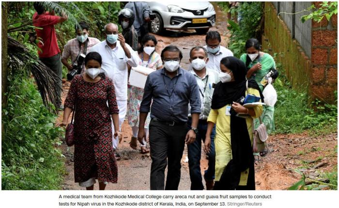印度现尼帕病毒疫情，周边国家加强筛查防疫情传播