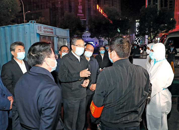 李锦斌调研颍上疫情防控：迅速阻断疫情传播，保障群众健康