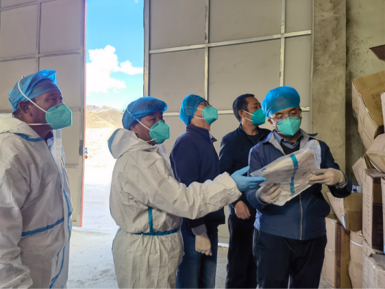 日喀则市调研防疫物资储备，确保疫情防控物资供应充足