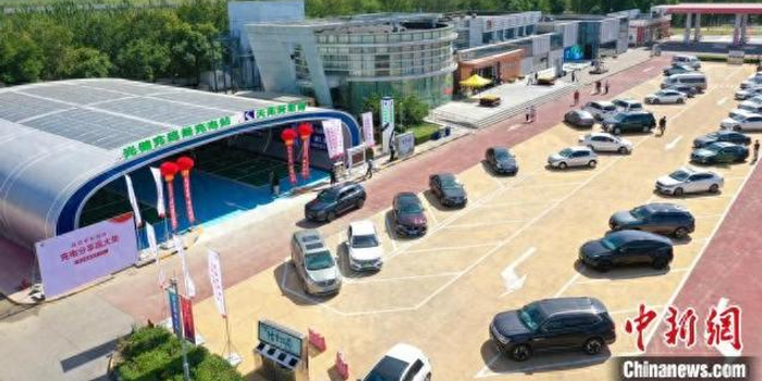 天津高速集团全力打造新能源汽车高速充电走廊，服务区设施全覆盖