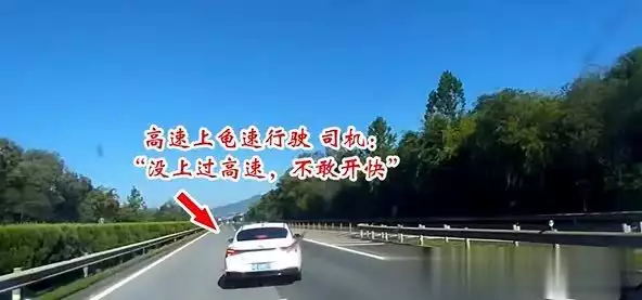 高速行驶遇龟速车?老司机吐槽,交警提醒合理车速防事故