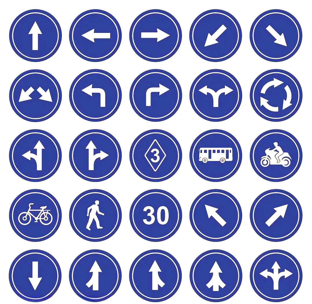 高速交通标志大揭秘：不同颜色牌传达啥信息，黄色警告有哪些？